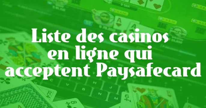 casino avec paysafecard